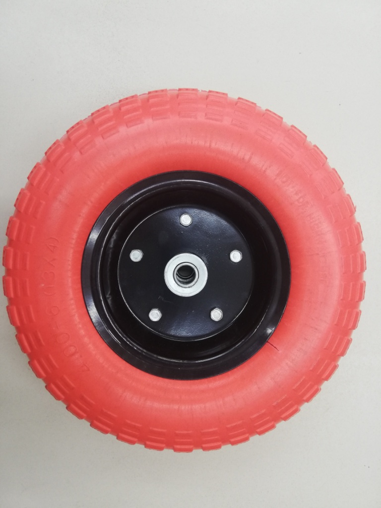 Колесо для тачки садовой W13-400/6PU(16) полиуретановое