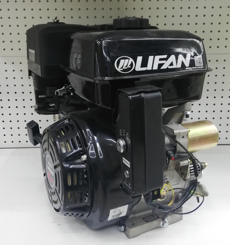 Двигатель LIFAN 15.0 л.с. 190FD (10,5 кВт, 4х такт., бенз., вал 25 мм) + электростартер)
