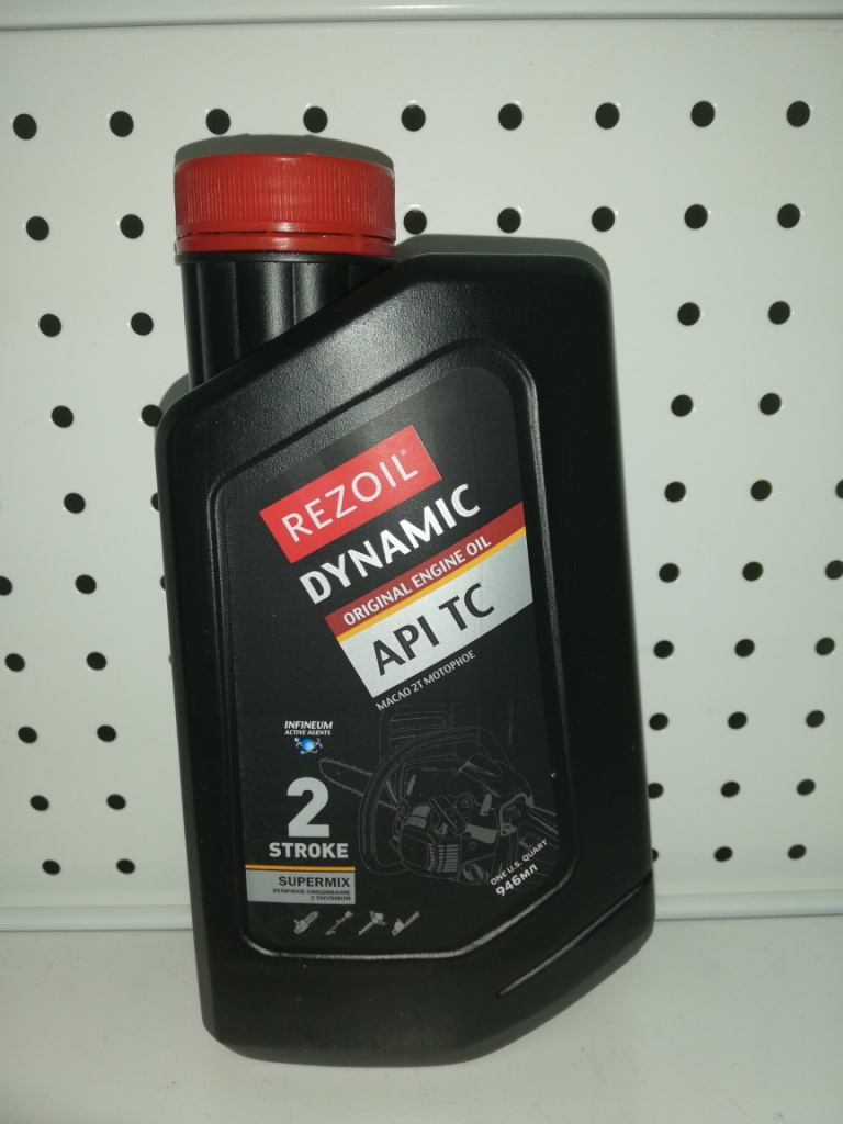 Масло REZOIL DYNAMIC 2-т. минеральн. API TC 0,946 л 