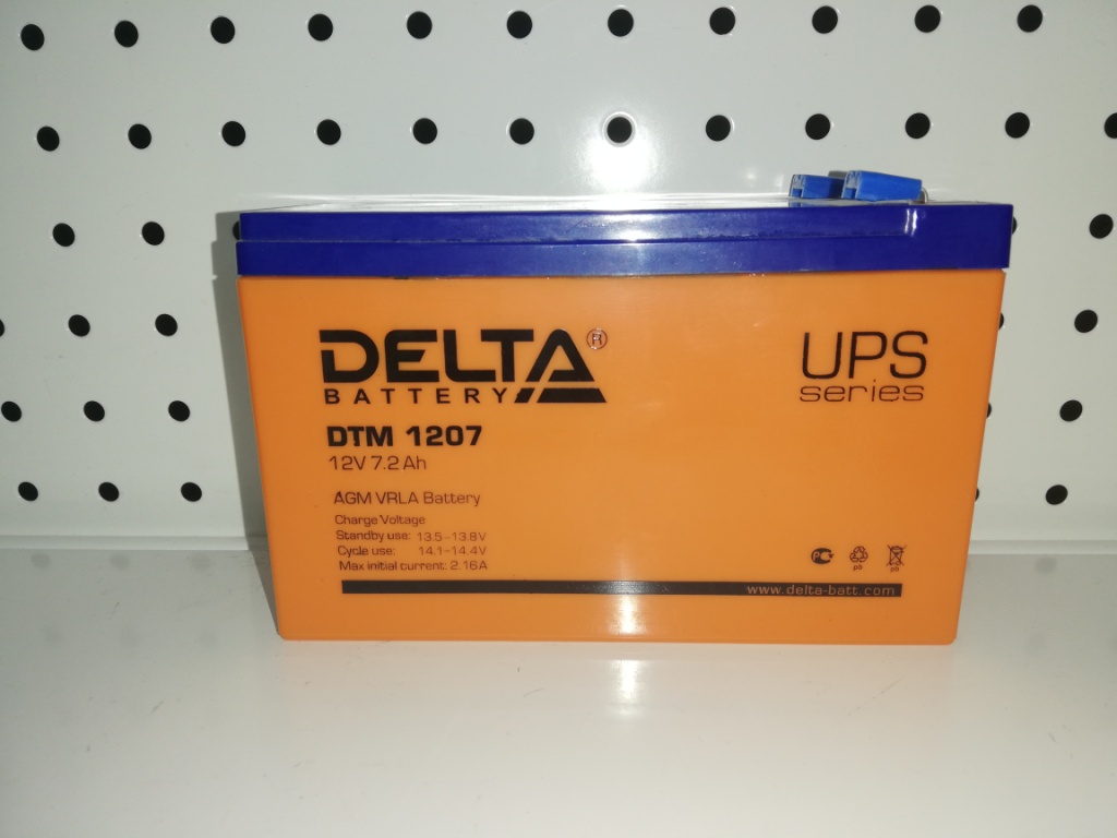 DTM 1207 Delta Аккумуляторная батарея