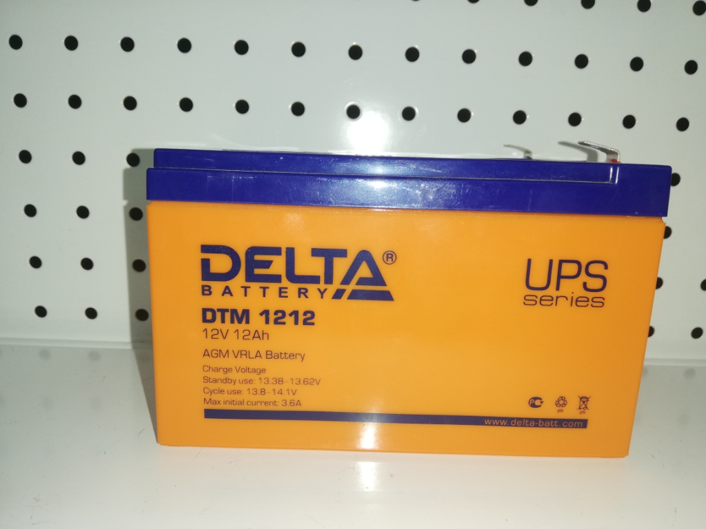 DTM 1212 Delta Аккумуляторная батарея