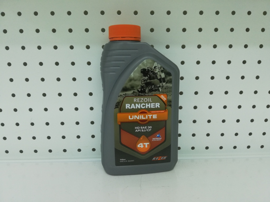 Масло Rancher UNILITE 4-т мин SAE30 API SJ/CF 0,946л. REZOIL