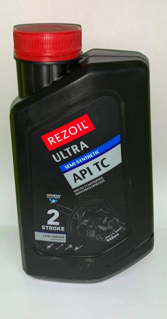 Масло REZOIL ULTRA 2-т. п/синт. API TC 0,946 л