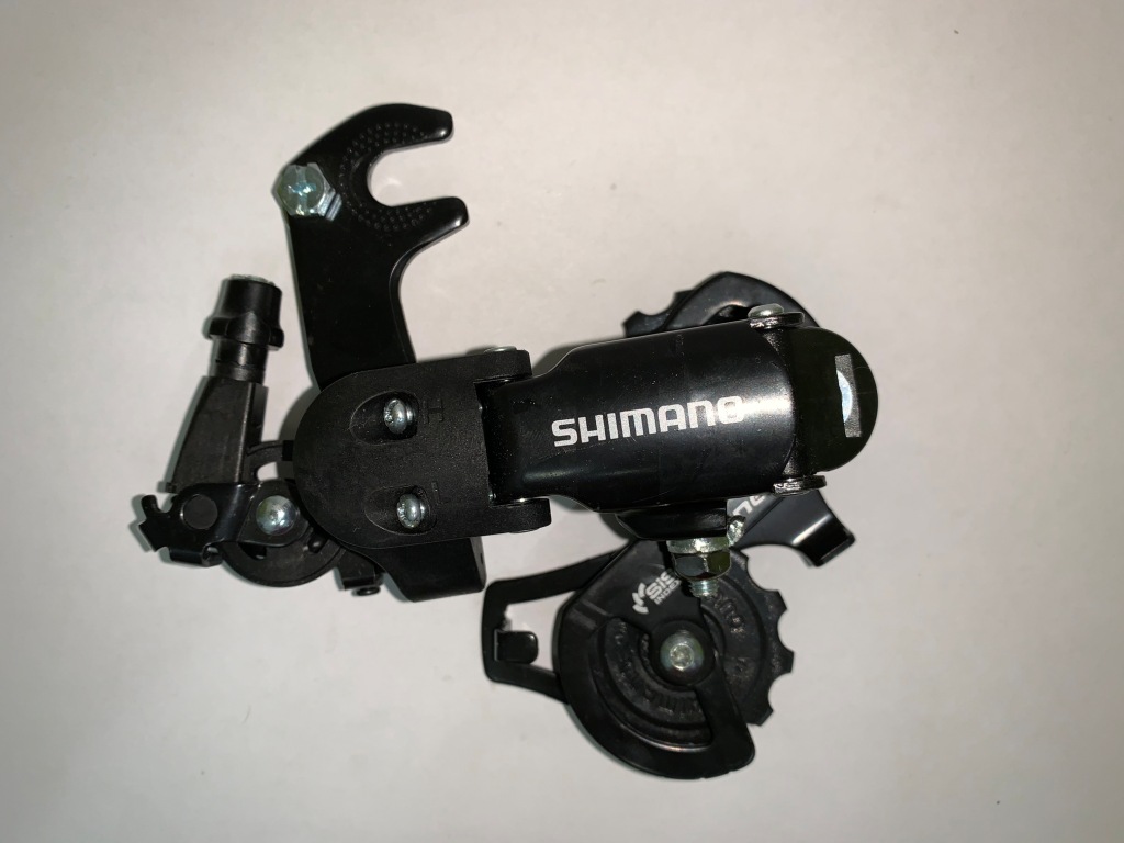 Переключатель ск задний Shimano RD-FT35 крюк вело