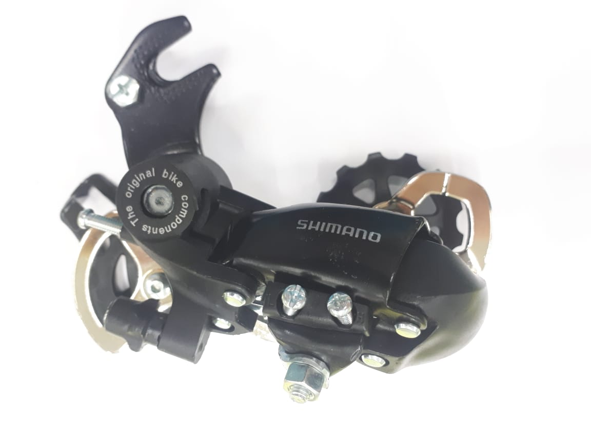 Переключатель скоростей задний (крюк), аналог Shimano TX35, черный, бренд 