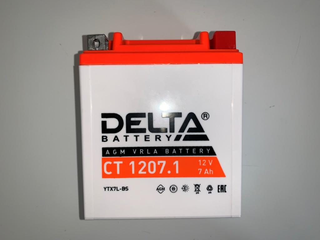 CT 1207.1 Delta Аккумуляторная батарея