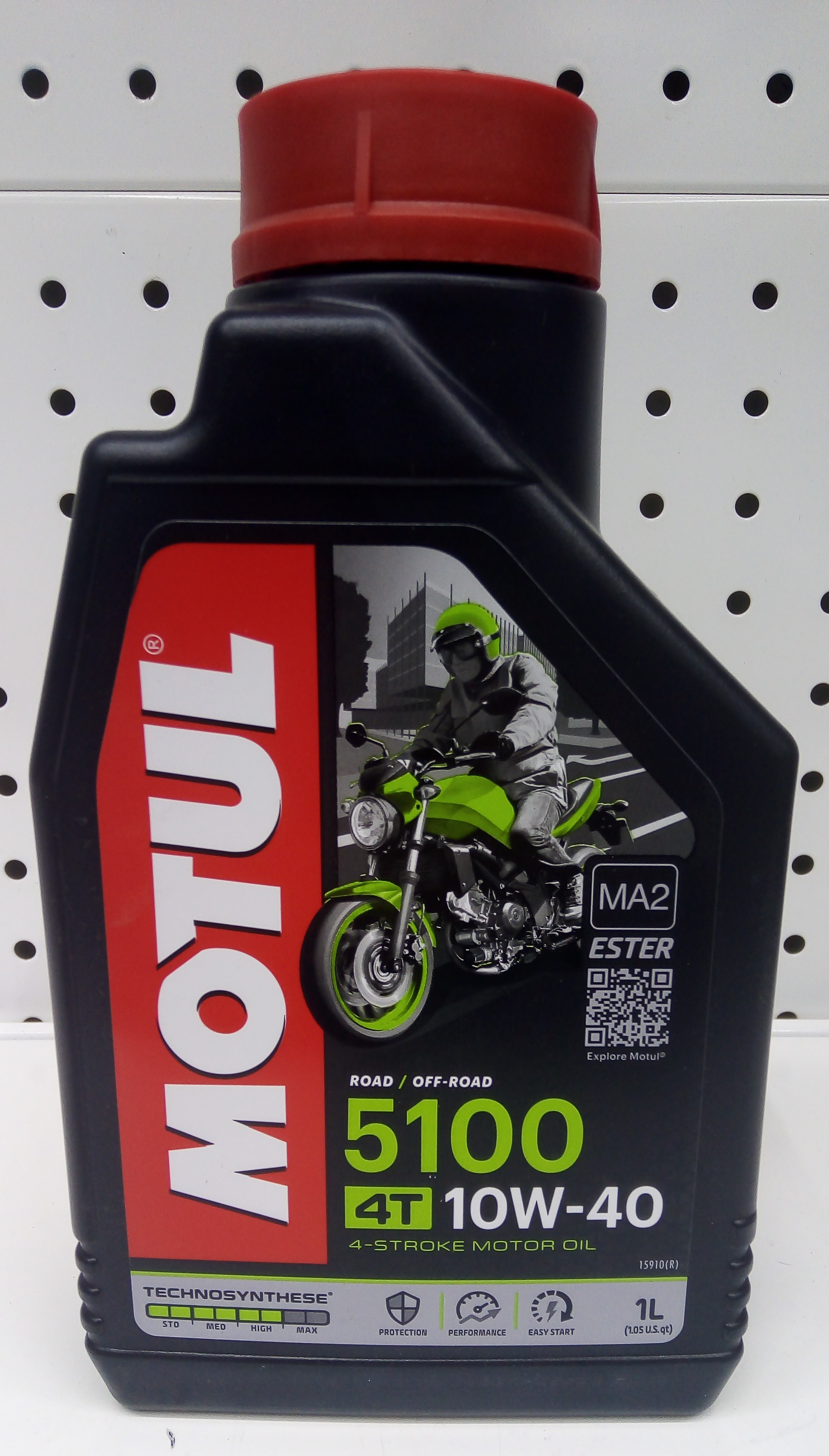 Масло Motul 5100 мото 4T 10W40 1л. HC-TECH п/синтетика