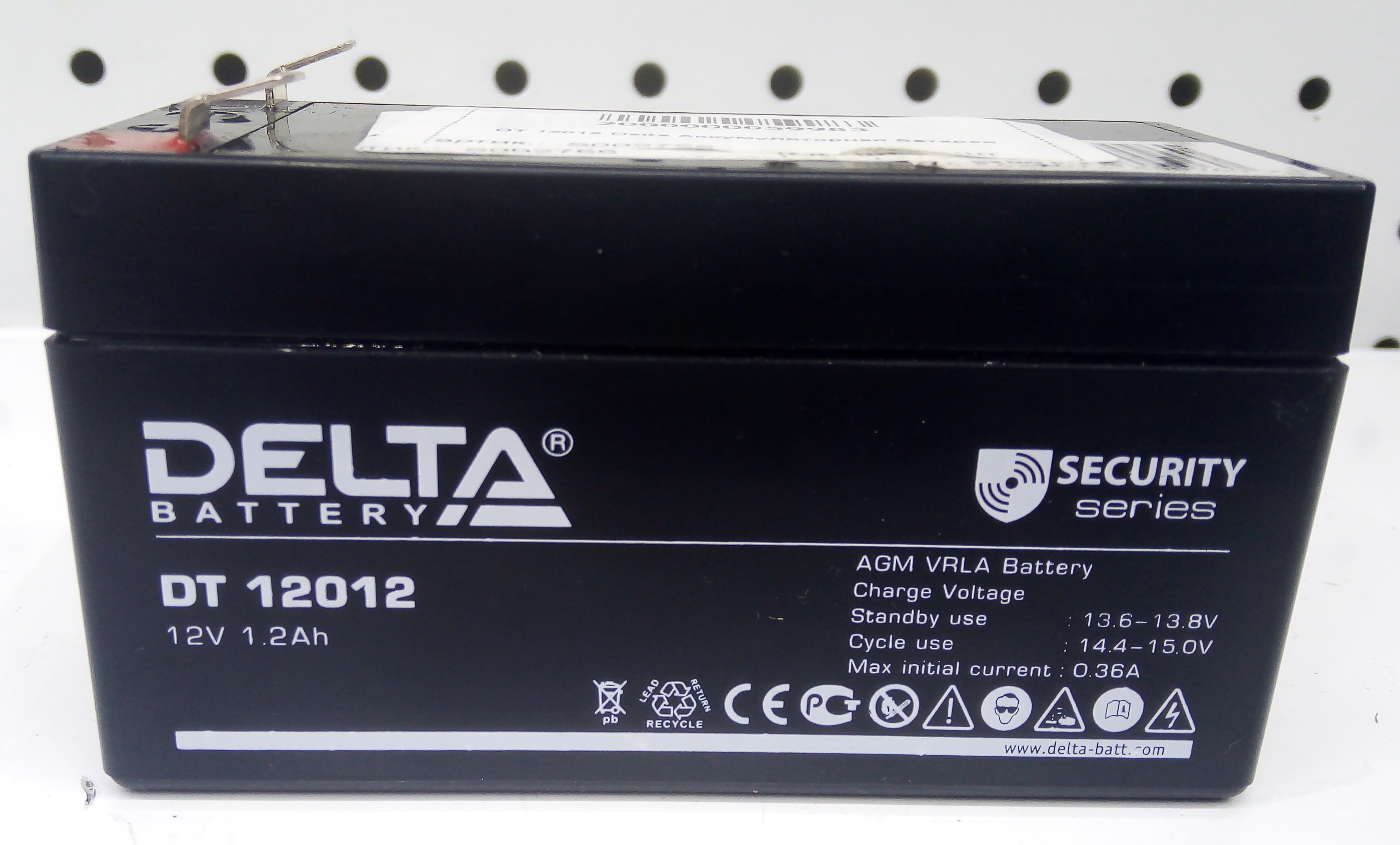 DT 12012 Delta Аккумуляторная батарея                                                                      