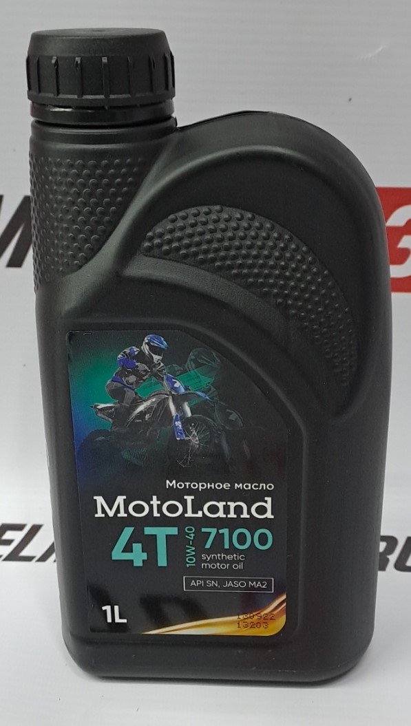 Масло моторное MOTOLAND Moto 7100 4T 10w40 1л