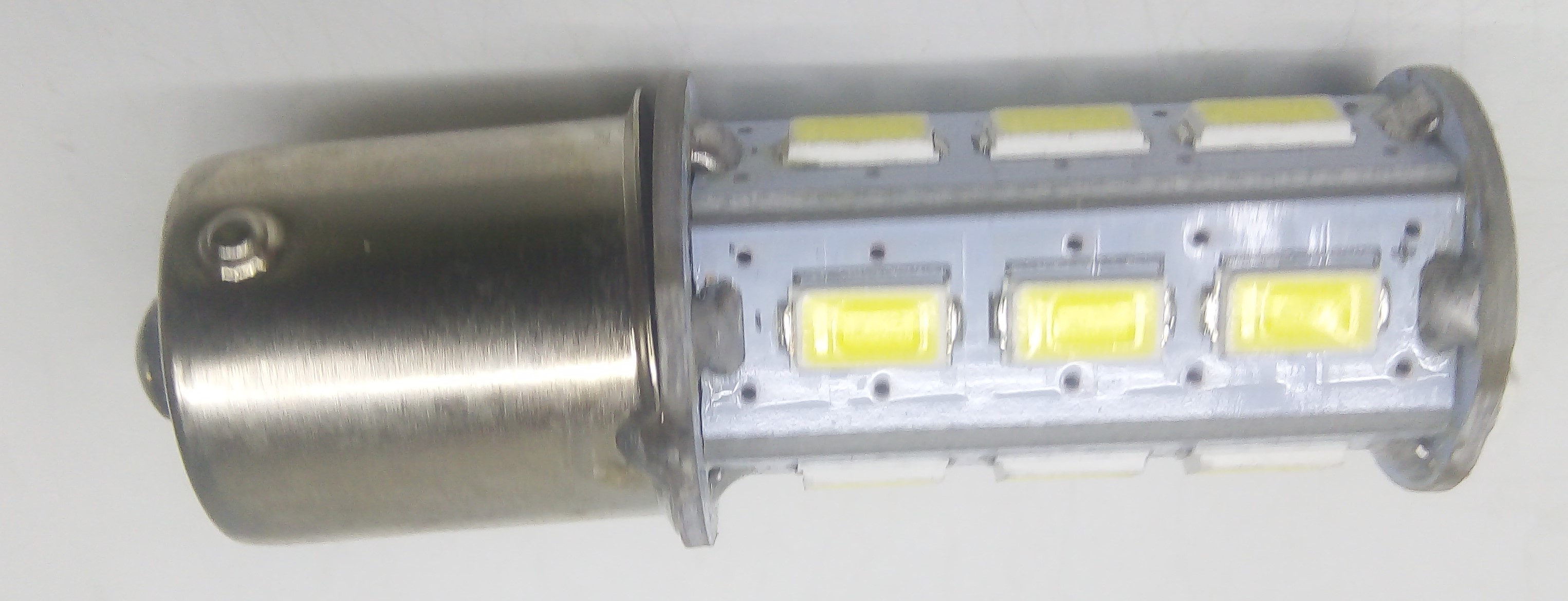 Лампа 12 В BA15S (1156), 18 светодиодов SMD, белая