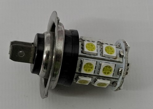 Лампа 12 В H7, 20 светодиодов 5050SMD, фарная белая