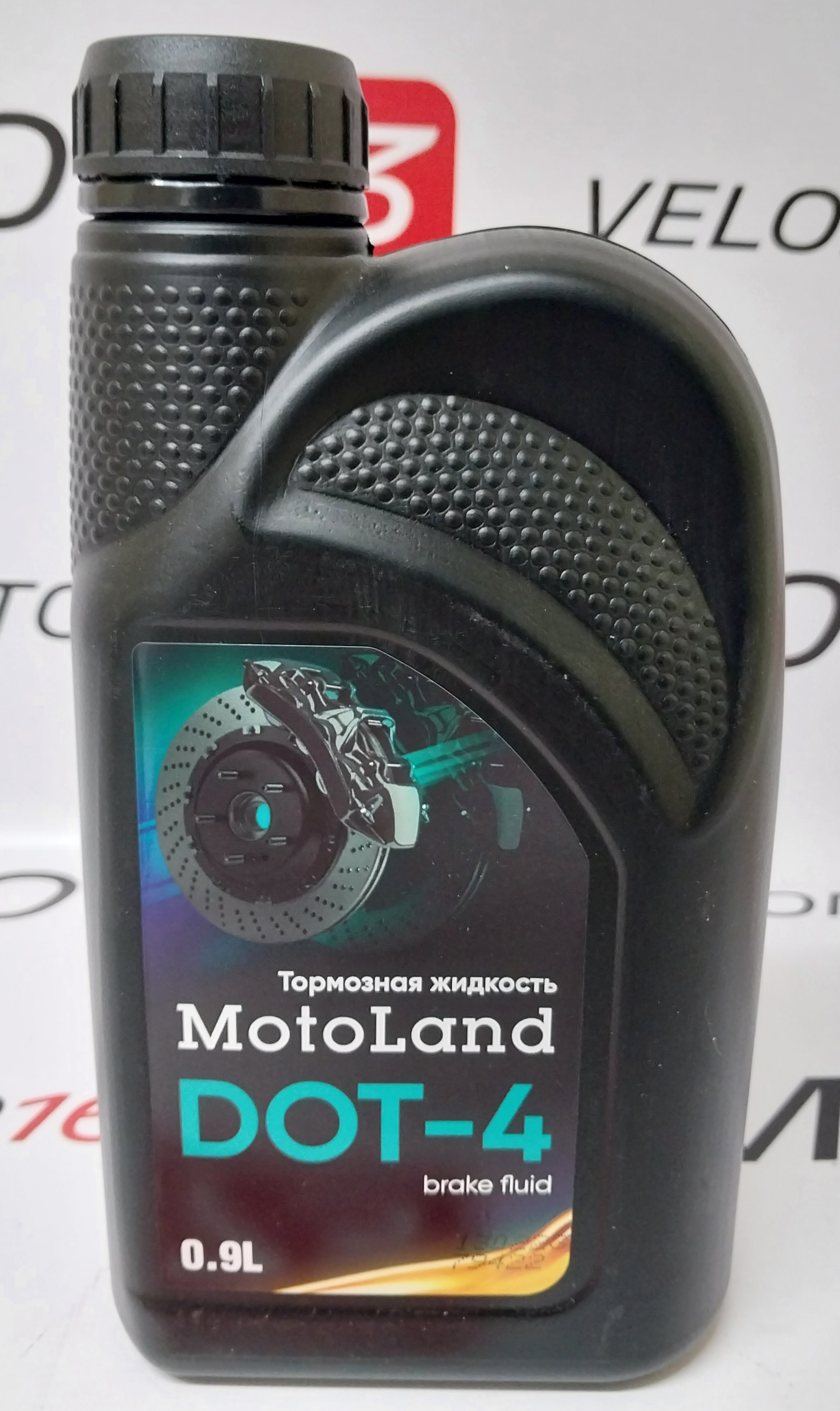 Тормозная жидкость MOTOLAND DOT-4  910г