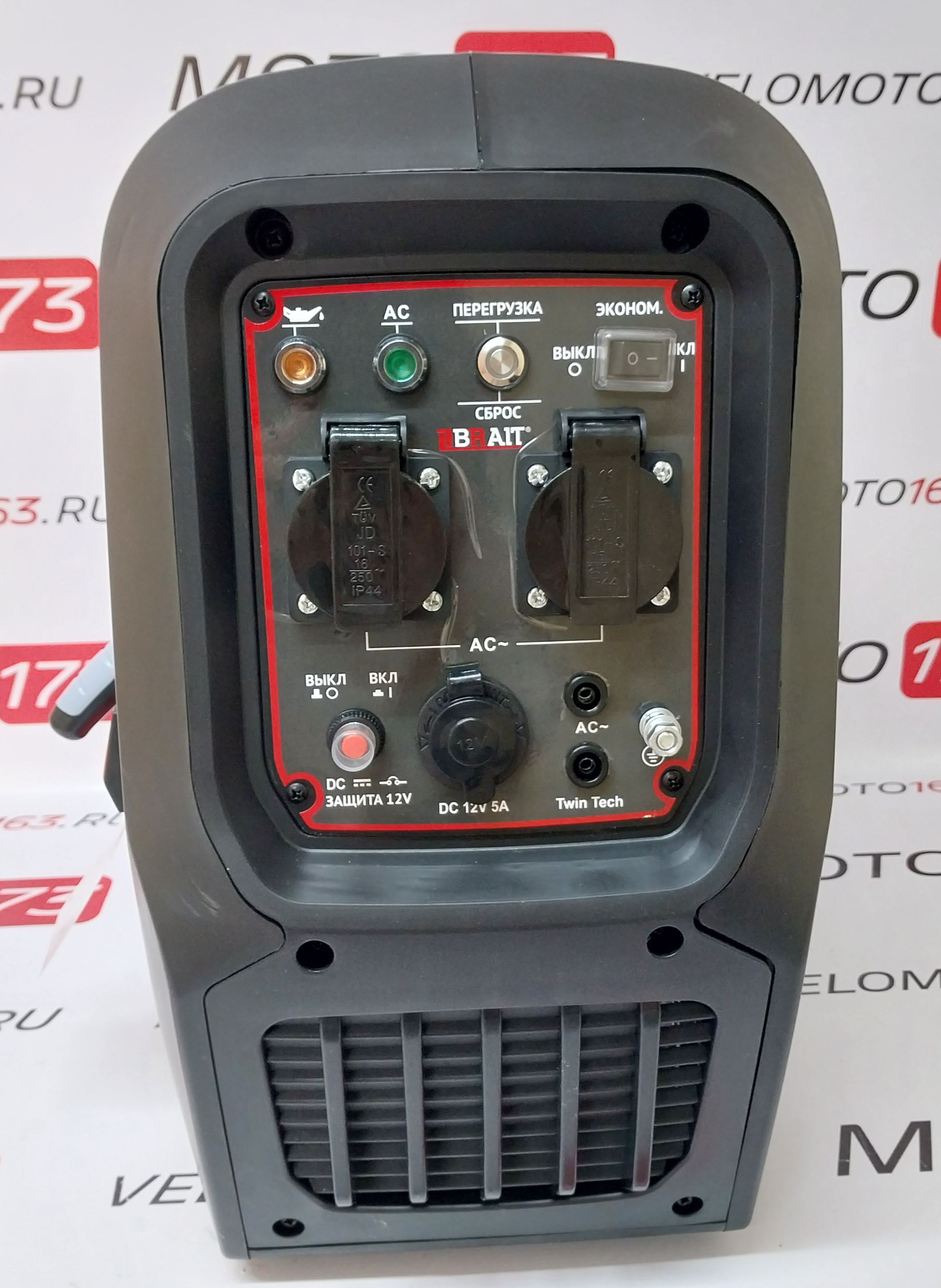 Генератор бензиновый инверторный BR2000i (1,8/2кВт, 220В, 50Гц, бак 4л