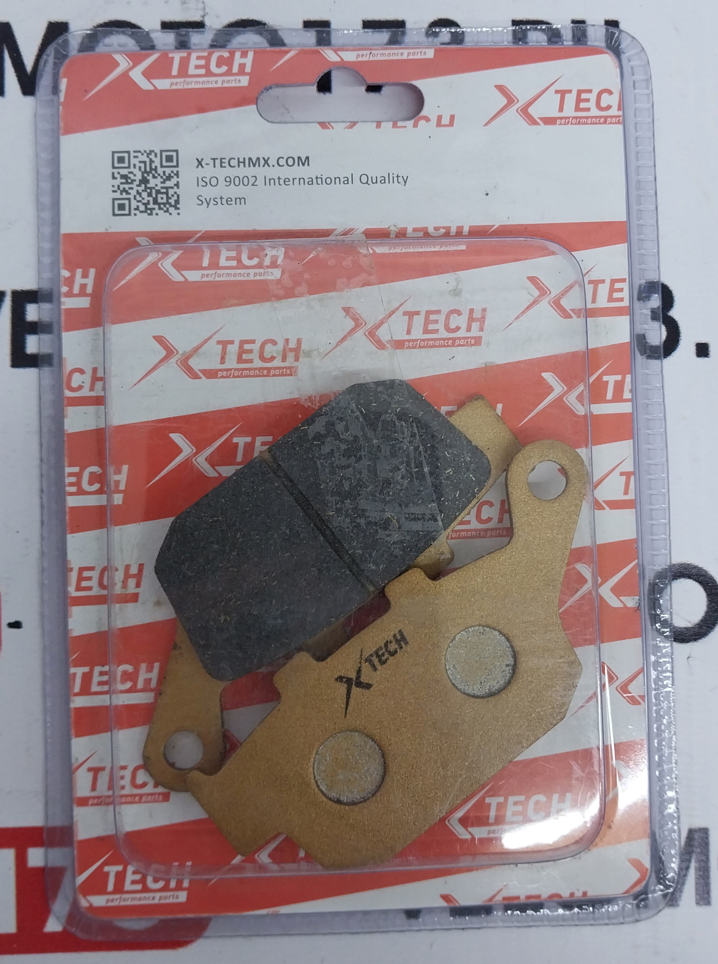 Колодки тормозные дисковые #13 X-TECH (semi-metallic) полуметаллические