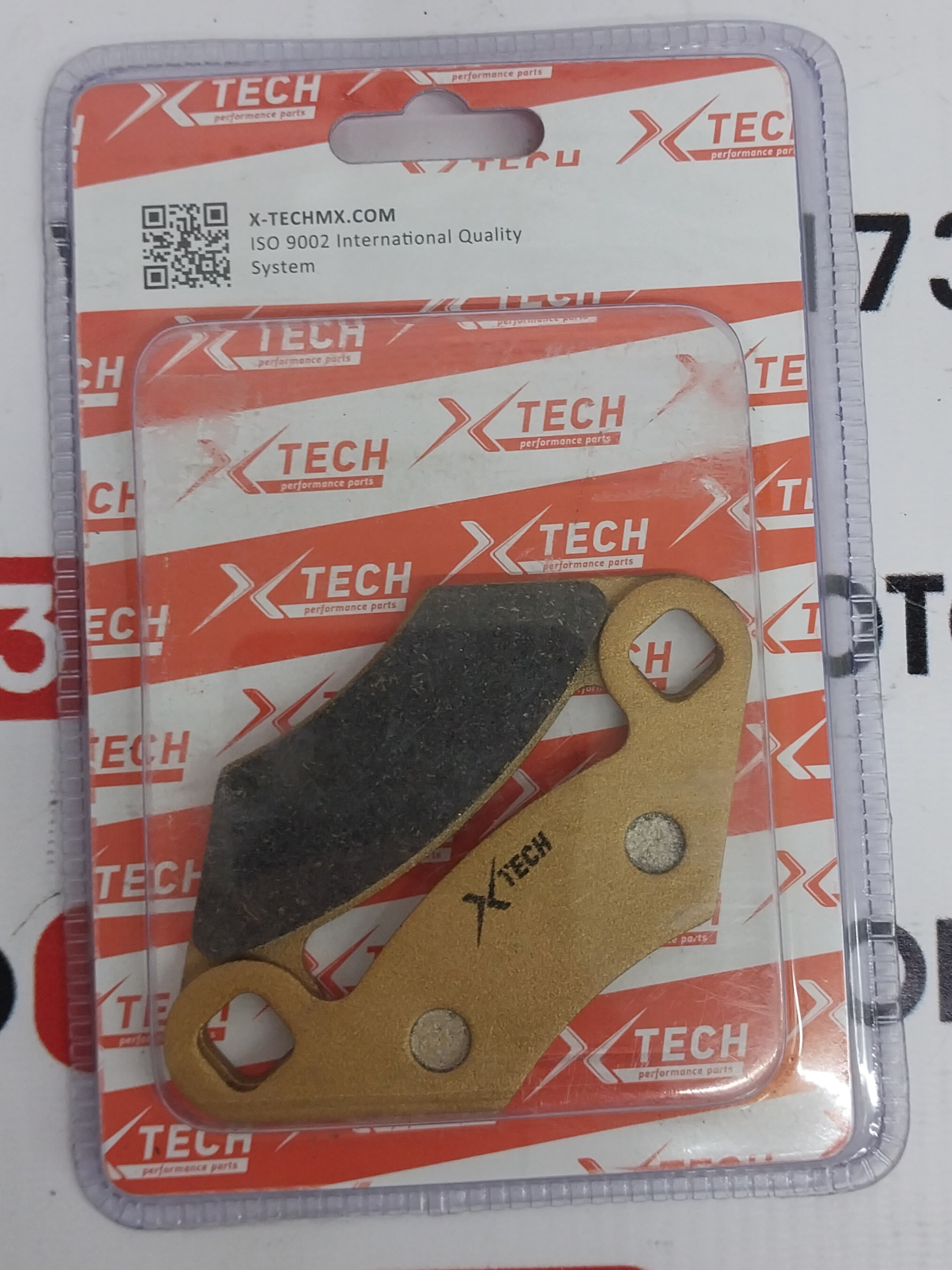 Колодки тормозные дисковые #15 X-TECH (semi-metallic) полуметаллические