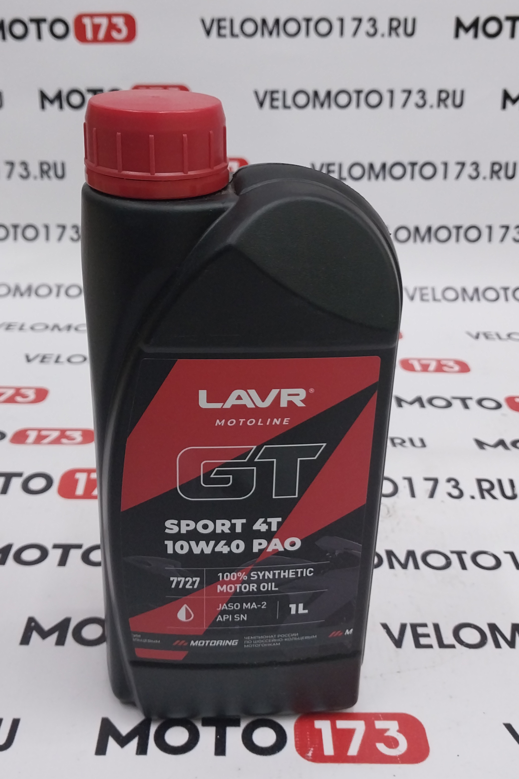 Масло LAVR MOTO 4 TAKT SAE 10W40 GT SPORT 1Л