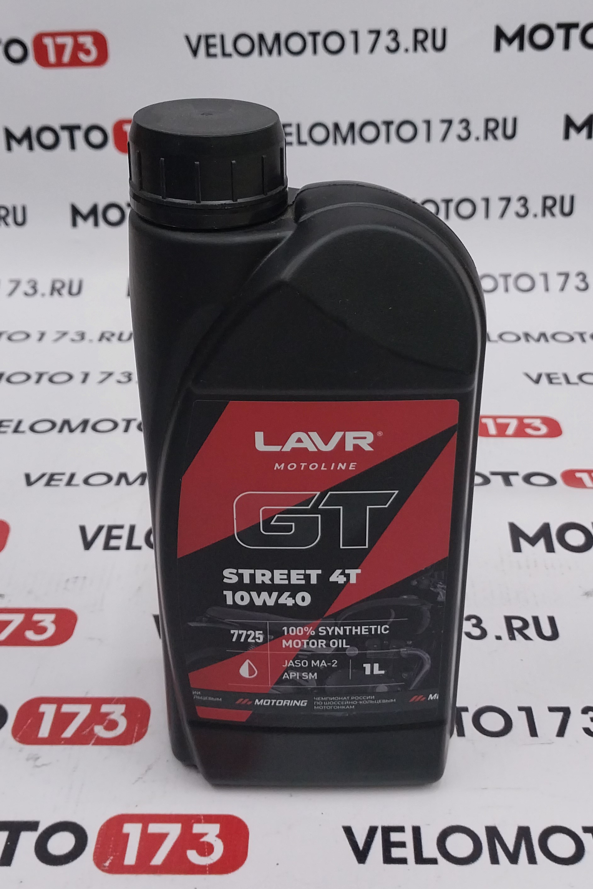 Масло LAVR MOTO 4 TAKT SAE 10W40 GT STREET 1Л