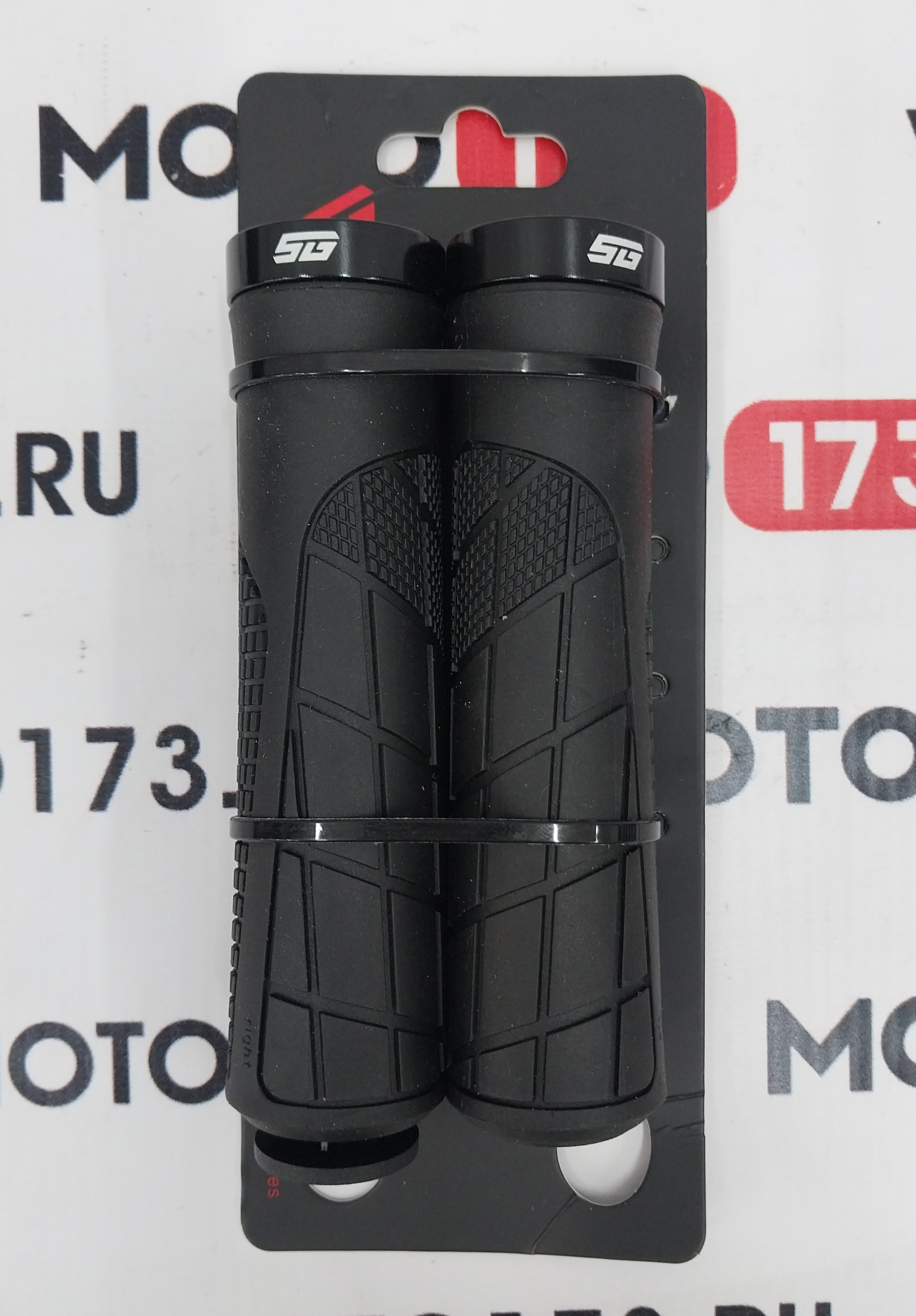 Грипсы STG HL-G316, 135 мм, Lock-On, черный Х113050