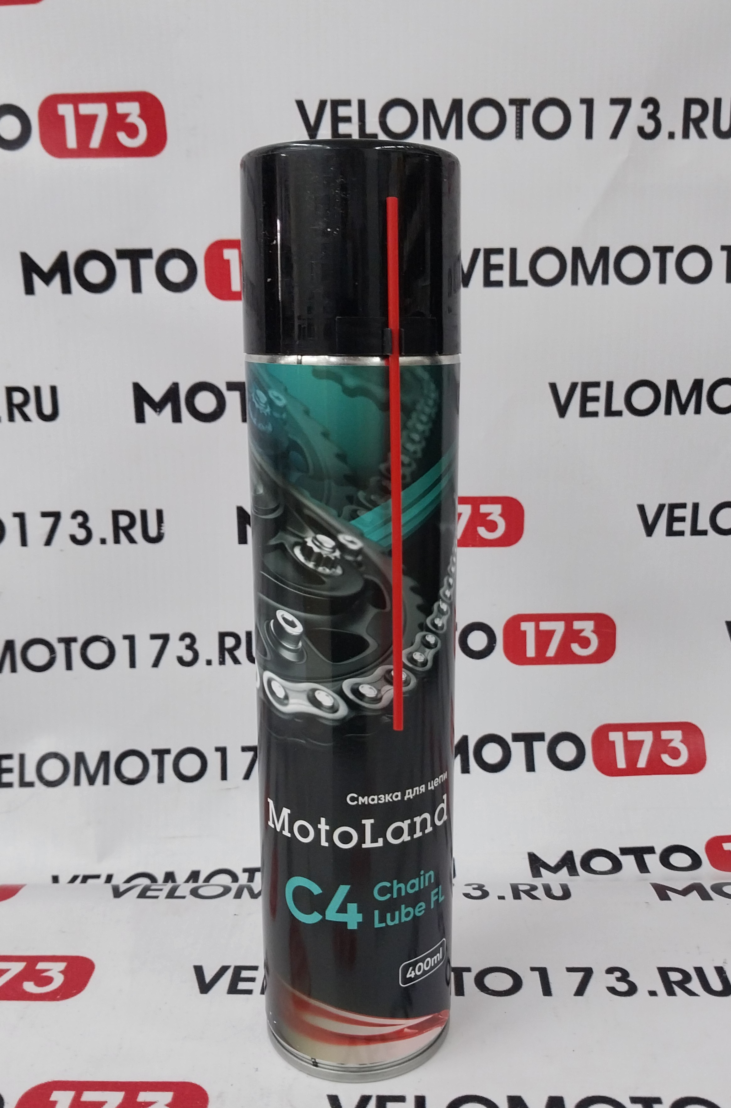 Смазка для цепи MOTOLAND C4 Chain Lube FL 400мл