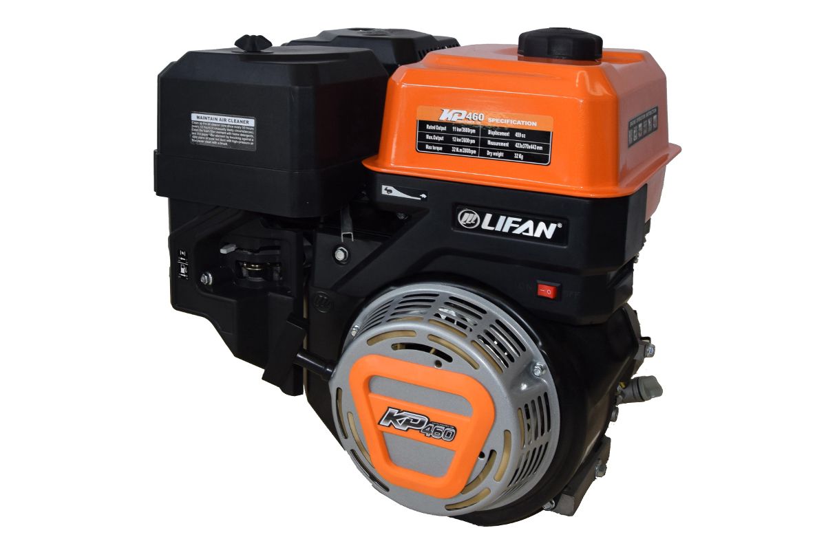 Двигатель LIFAN 20 л.с. KP460 с катушкой 11А (460cc, вал d25)