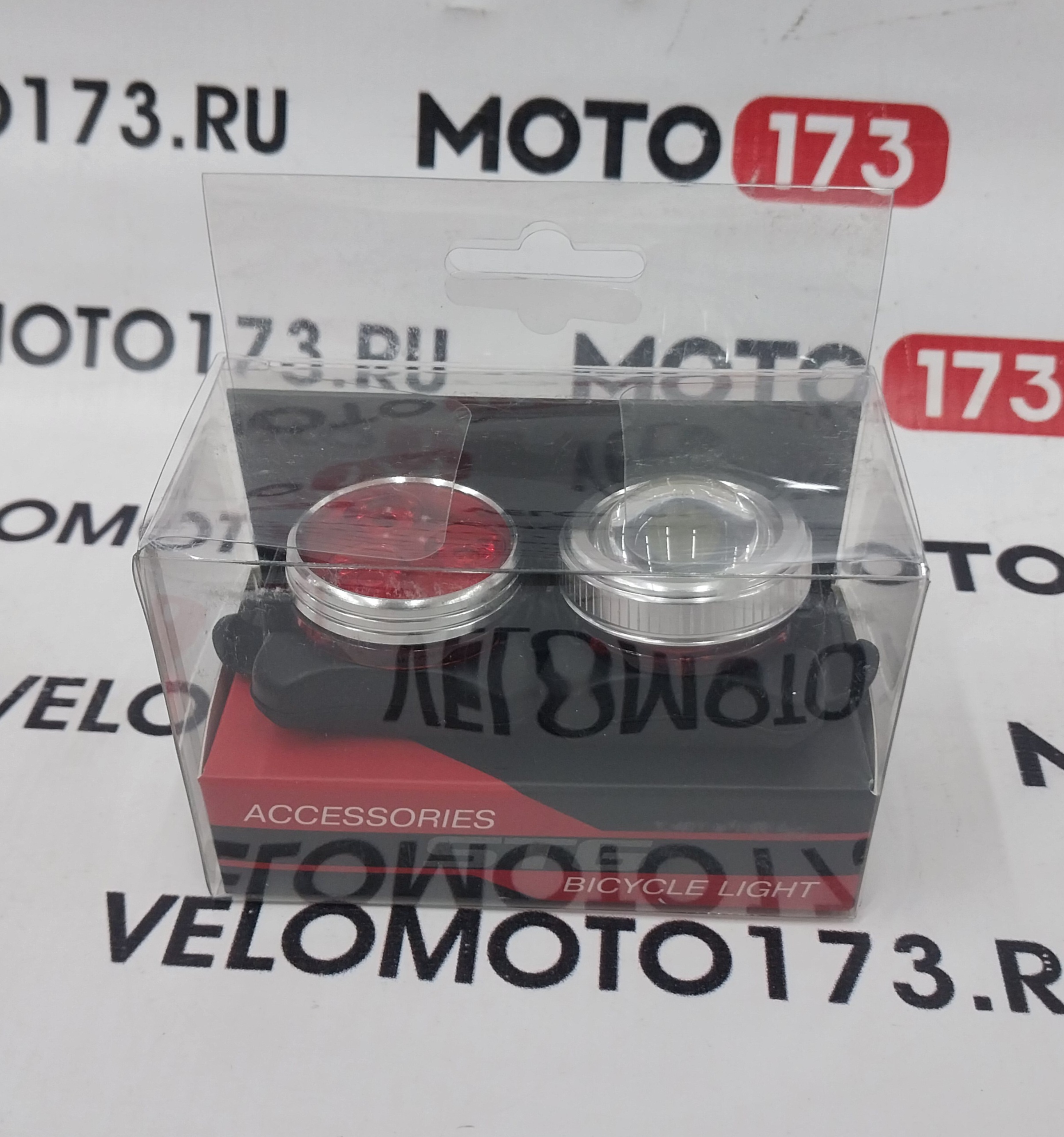 Комплект фонарей STG перед. TL5402C (200 люм. бел. Usb 500 mAH.) зад.TL5402 Х88380  