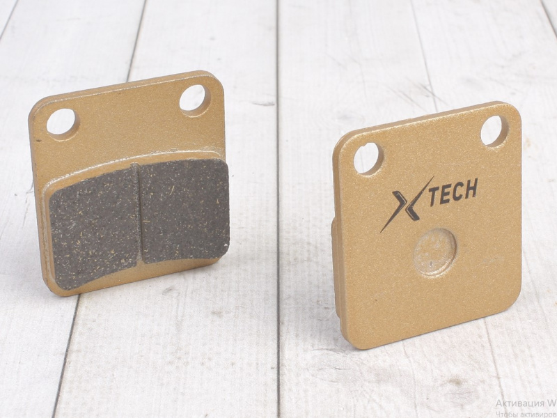 Колодки тормозные дисковые #3 X-TECH (less-metallic) медь
